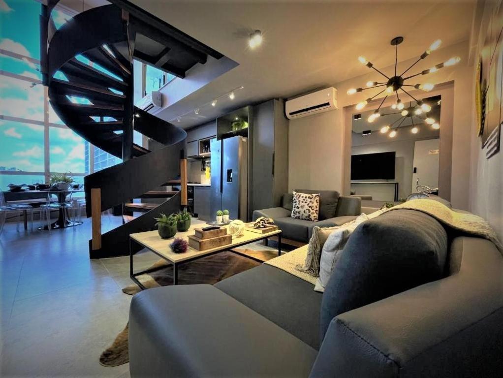 Apartamento Duplex Manhattan Com 2 Suites Casal E Solteiro E Reversivel 戈亚尼亚 外观 照片